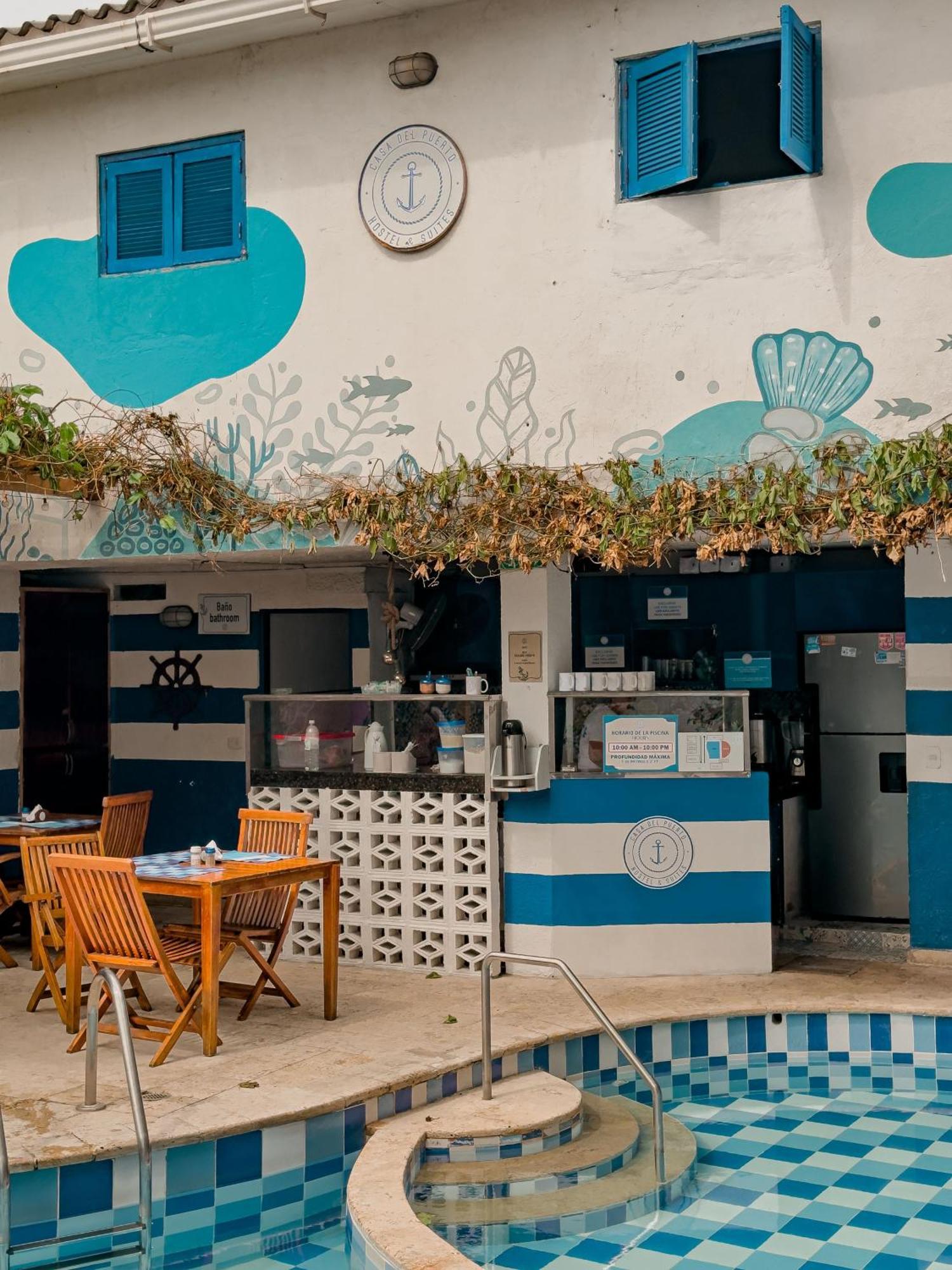 Casa Del Puerto Hostel & Suites Cartagena Екстериор снимка